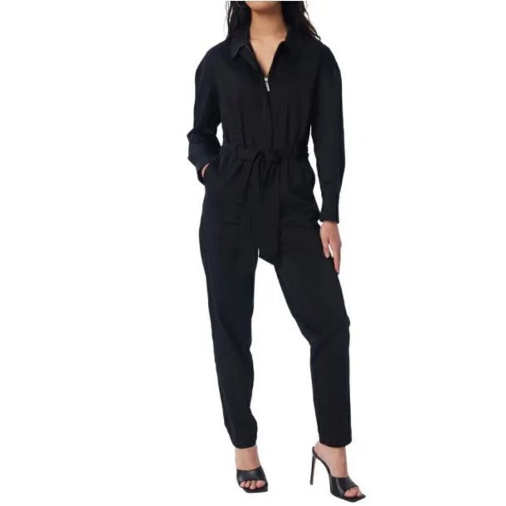 Nordstrom LITA by Ciara Born Free Half-Zip Long Sleeve Belted Stretch Cotton Jum